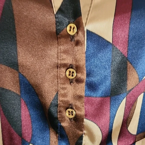 Zara Silky Dress Side Zip - Picture 3 of 4